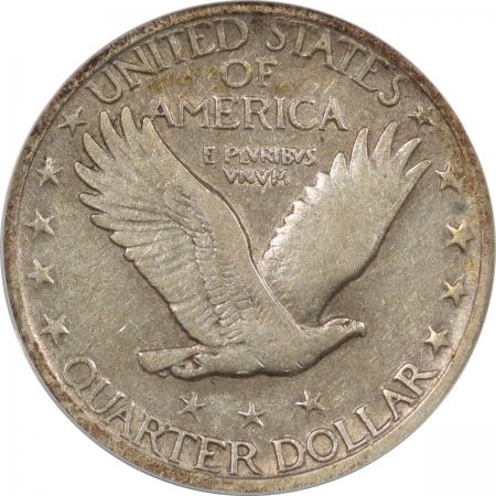 New Certified Coins 1921 STANDING LIBERTY QUARTER ANACS VF-35, PLEASING, STRONG DATE!