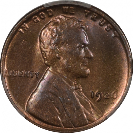 New Certified Coins 1926-D LINCOLN CENT PCGS MS-63 BN, PRETTY & PREMIUM QUALITY!