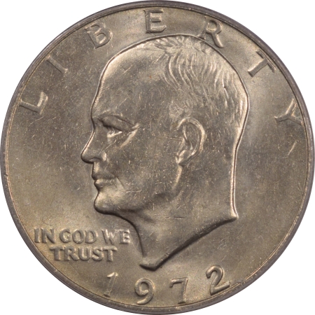 New Certified Coins 1972 EISENHOWER DOLLAR – TY I – PCGS MS-64