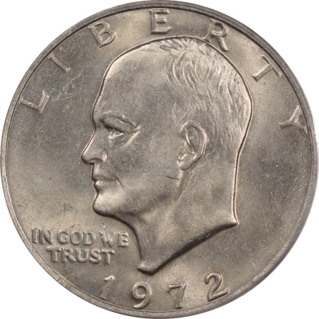 New Certified Coins 1972 EISENHOWER DOLLAR – TY I – PCGS MS-64