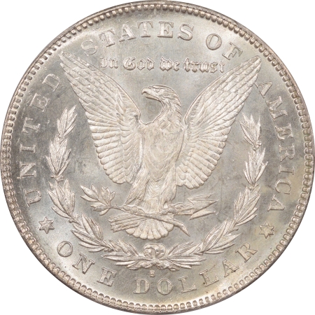 New Certified Coins 1878-S MORGAN DOLLAR – PCGS MS-64, LOOKS PL THOUGH NOT DESIGNATED!