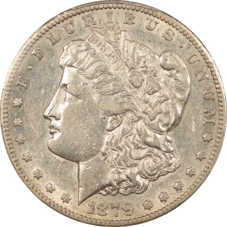 New Certified Coins 1879-CC MORGAN DOLLAR PCGS XF-45, WHITE & LOOKS AU