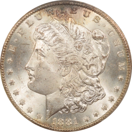 New Certified Coins 1881-CC MORGAN DOLLAR – PCGS MS-65