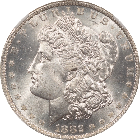 New Certified Coins 1882-O MORGAN DOLLAR – NGC MS-64