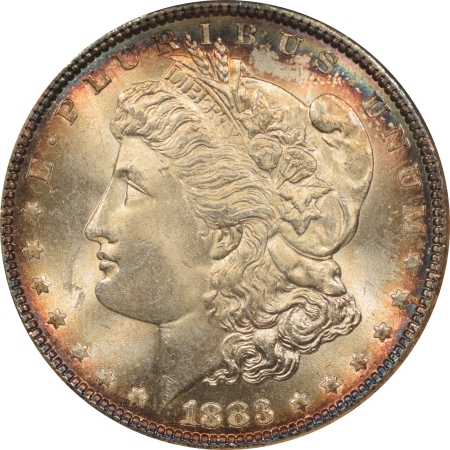New Certified Coins 1883 MORGAN DOLLAR NGC MS-65, FATTIE HOLDER, SUPER PRETTY!