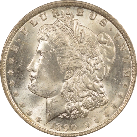 New Certified Coins 1890-O MORGAN DOLLAR PCGS MS-63 FULLY STRUCK & PQ!