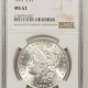 New Certified Coins 1895-O MORGAN DOLLAR ANACS F-12, PERFECT PROBLEM FREE, OWH!