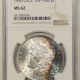 New Certified Coins 1900-S MORGAN DOLLAR PCGS MS-63, OGH, BLAST WHITE & PQ++