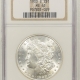 New Certified Coins 1901-S MORGAN DOLLAR NGC MS-65, SNOW WHITE GEM!