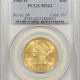 New Certified Coins 1904-O $10 INDIAN GOLD PCGS MS-62