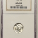 New Certified Coins 1938-D MERCURY DIME – NGC MS-66 FB