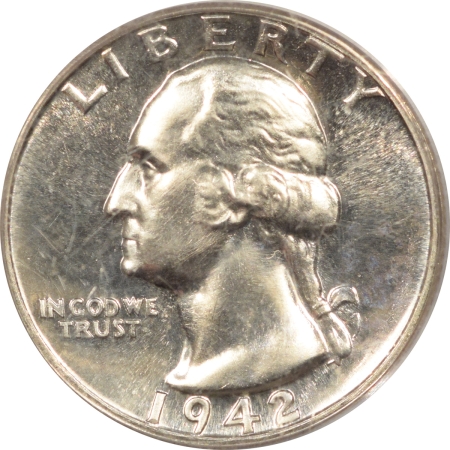New Certified Coins 1942 PROOF WASHINGTON QUARTER – PCGS PR-66 OGH, FRESH, WHITE & PREMIUM QUALITY!