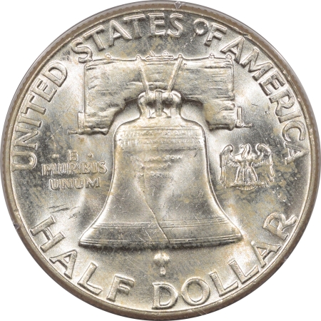New Certified Coins 1960 FRANKLIN HALF DOLLAR – PCGS MS-64 RATTLER, PREMIUM QUALITY! ELLESMERE ELITE