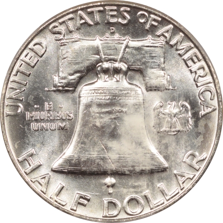New Certified Coins 1962-D FRANKLIN HALF DOLLAR – PCGS MS-64 FBL BLAST WHITE!