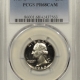 New Certified Coins 1976-S PROOF WASHINGTON QUARTER – SILVER – PCGS PR-69 DCAM