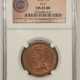 U.S. Certified Coins 1869 INDIAN CENT – PCGS AU-58