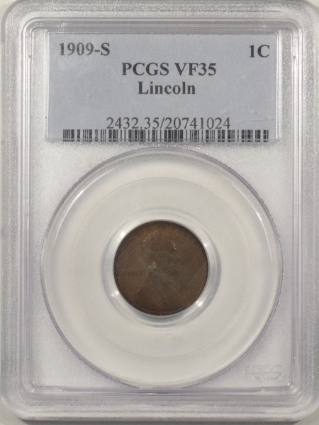 New Store Items 1909-S LINCOLN CENT – PCGS VF-35