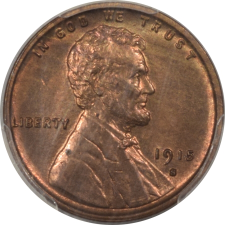 New Store Items 1915-S LINCOLN CENT – PCGS MS-63 RB PREMIUM QUALITY!
