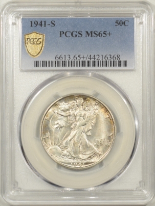 Coin World/Numismatic News Featured Coins 1941-S WALKING LIBERTY HALF DOLLAR – PCGS MS-65+