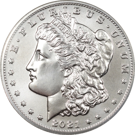 New Certified Coins 2021-O 100TH ANNIVERSARY MORGAN SILVER DOLLAR COMMEM NEW ORLEANS GEM W BOX/COA