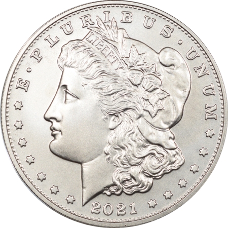 New Certified Coins 2021-S 100TH ANN MORGAN SILVER DOLLAR COMMEM, GEM W/ BOX & COA, SAN FRANCISCO