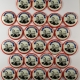 Post-1920 1960 3 1/2″ NIXON-LODGE VOTE REPUBLICAN GRAPHIC JUGATE CAMPAIGN BUTTON-NEAR MINT