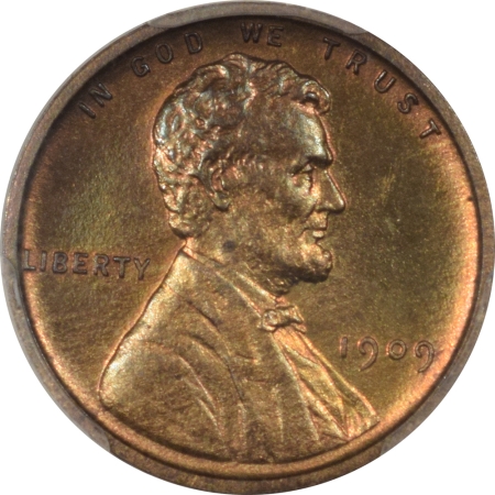Lincoln Cents (Wheat) 1909 PROOF LINCOLN CENT – PCGS PR-65 RB PREMIUM QUALITY!