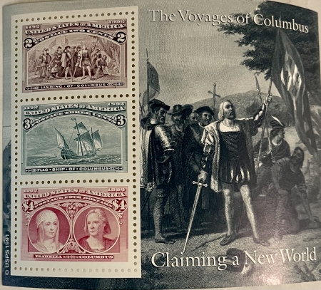 U.S. Stamps SCOTT #2624-2629 1992 COLUMBIAN 1c-$5 COMPLETE W/ INNER/OUTER PACKAGING, MOG-NH!