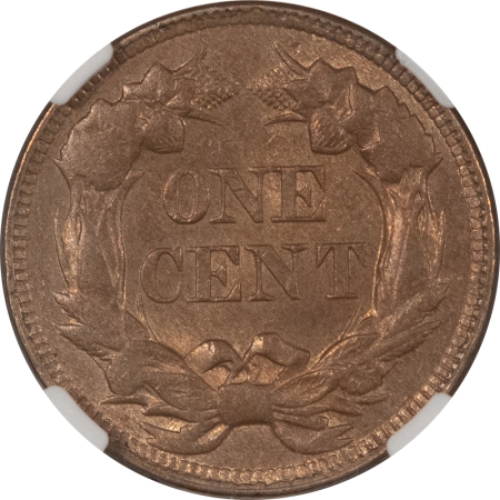 New Store Items 1857 FLYING EAGLE CENT – NGC MS-61 FLASHY!