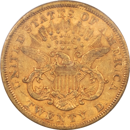 New Store Items 1869-S $20 LIBERTY HEAD GOLD – PCGS XF-40 OLD GREEN HOLDER, PREMIUM QUALITY!