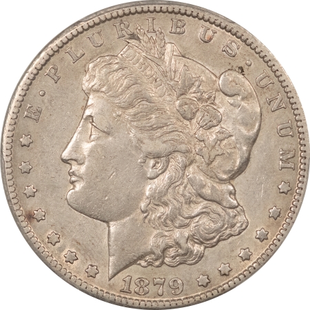Morgan Dollars 1879-CC MORGAN DOLLAR VAM-3 CAPPED DIE TOP 100 – PCGS XF-45, PLEASING & NEAR AU