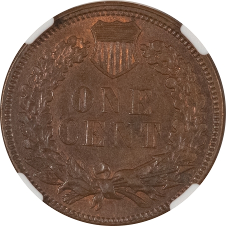 New Store Items 1886 INDIAN CENT TY II – NGC MS-62 BN PRETTY, LOOKS CHOICE!