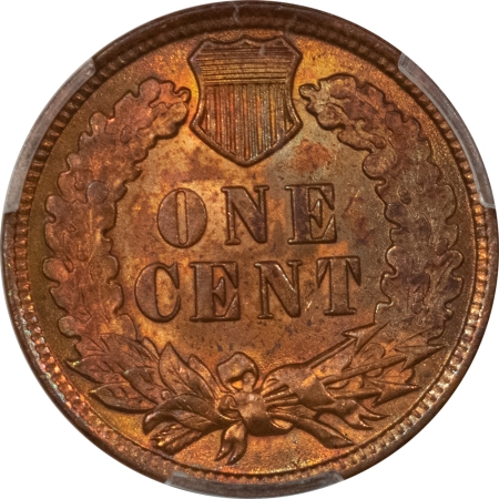 New Store Items 1907 INDIAN CENT PCGS MS-63 RB, PRETTY & PQ