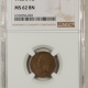 Indian 1909-S INDIAN CENT – ANACS AU-58