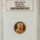 New Store Items 1909-S VDB LINCOLN CENT – PCGS MS-64 RB OLDER HOLDER & VIRTUALLY SPOT FREE!