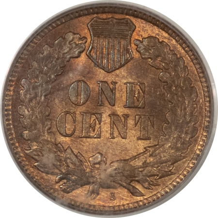 New Store Items 1909-S INDIAN CENT – PCGS MS-63 RB OLD GREEN HOLDER!