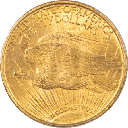 $20 1910 $20 ST GAUDENS GOLD – PCGS MS-62