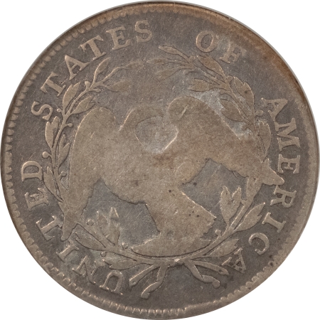 Early Halves 1795 FLOWING HAIR HALF DOLLAR 2 LEAVES PCI G-4, GREEN HOLDER NICE STRONG DETAILS