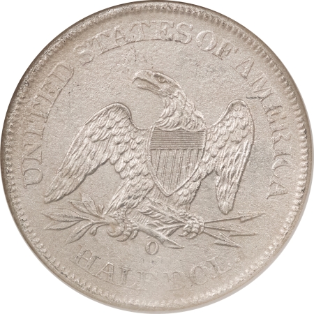 Liberty Seated Halves 1861-O SEATED LIBERTY HALF DOLLAR W-04A SS REPUBLIC – NGC SHIPWRECK EFFECT