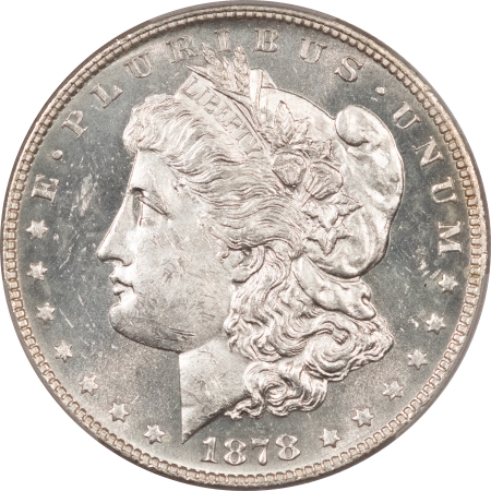 Morgan Dollars 1878 7/8TF MORGAN DOLLAR – STRONG PCGS MS-63