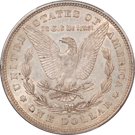 Morgan Dollars 1878-S MORGAN DOLLAR – VAM-57 LONG ARROW SHAFT – PCGS AU-53 TOP 100, RARE VAM!