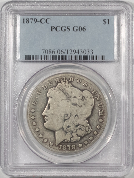 Morgan Dollars 1879-CC MORGAN DOLLAR – PCGS G-6
