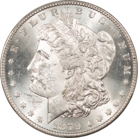 Morgan Dollars 1879-S REVERSE OF 1878 MORGAN DOLLAR – VAM-9 – PCGS MS-63 PREMIUM QUALITY!