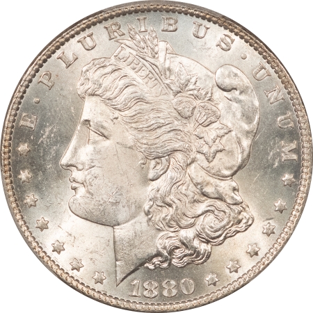 Morgan Dollars 1880-O MORGAN DOLLAR – PCGS MS-63 BLAST WHITE!