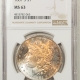 Morgan Dollars 1881-S MORGAN DOLLAR – NGC MS-63