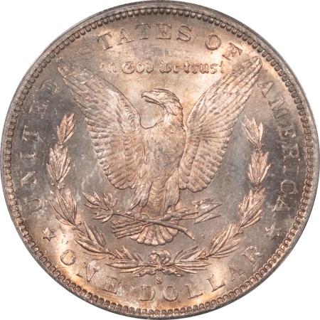 Morgan Dollars 1886-S MORGAN DOLLAR – PCGS MS-64, TWO PIECE RATTLER HOLDER, PRETTY & PQ!
