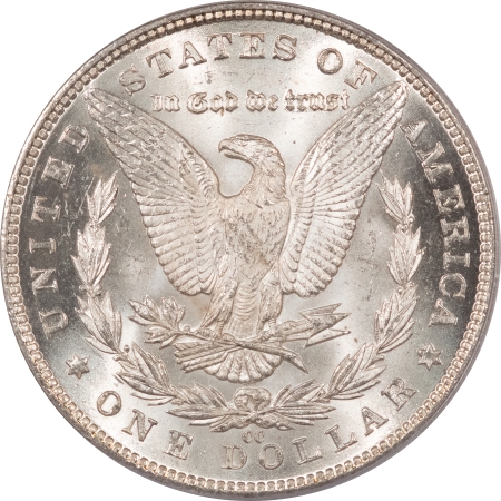 Morgan Dollars 1890-CC MORGAN DOLLAR – PCGS MS-63 BLAST WHITE!
