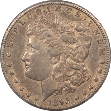 Morgan Dollars 1892-CC MORGAN DOLLAR – PCGS XF-45, PLEASING ORIGINAL