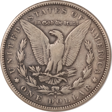 Morgan Dollars 1893-S MORGAN DOLLAR – NGC F-15, PLEASING! KEY-DATE!