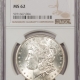 Morgan Dollars 1890-CC MORGAN DOLLAR – PCGS MS-63 BLAST WHITE!